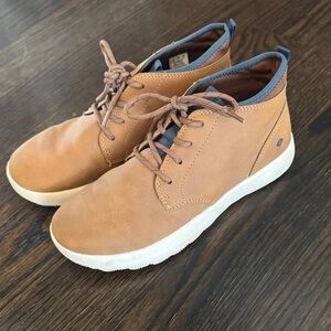 Sperry Tan Chukka Boots for boys
